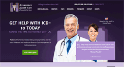 Desktop Screenshot of billingforhealthcare.com